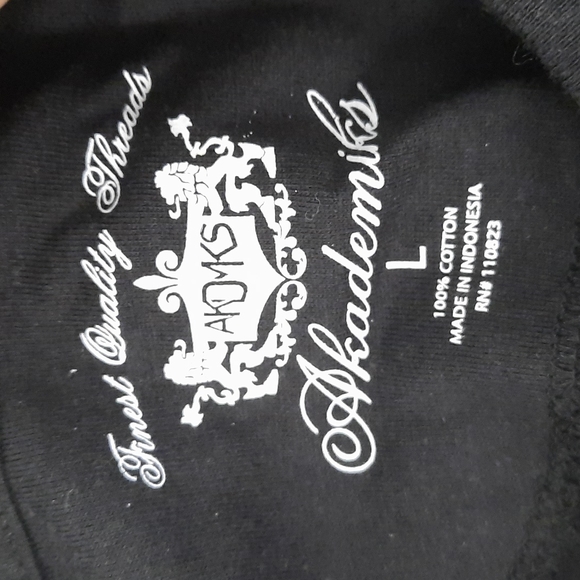 NWT AKADEMIKS Black T- shirt  SZ L - Picture 8 of 10